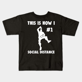 The Elf This Is How I 1 Social Distance Kids T-Shirt